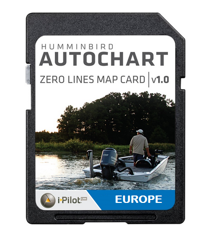 Humminbird AutoChart ZeroLine microSD-Karte Europa